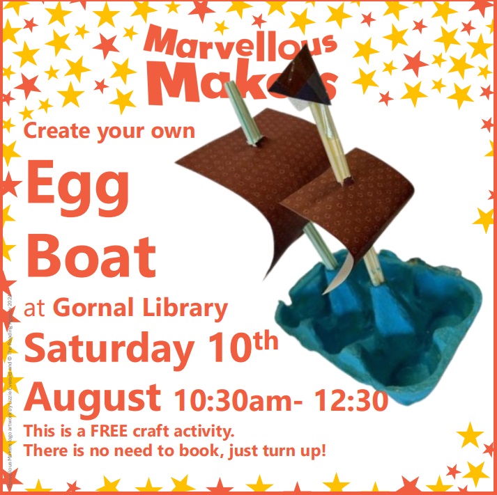 Gornal Library - Egg Boat Craft